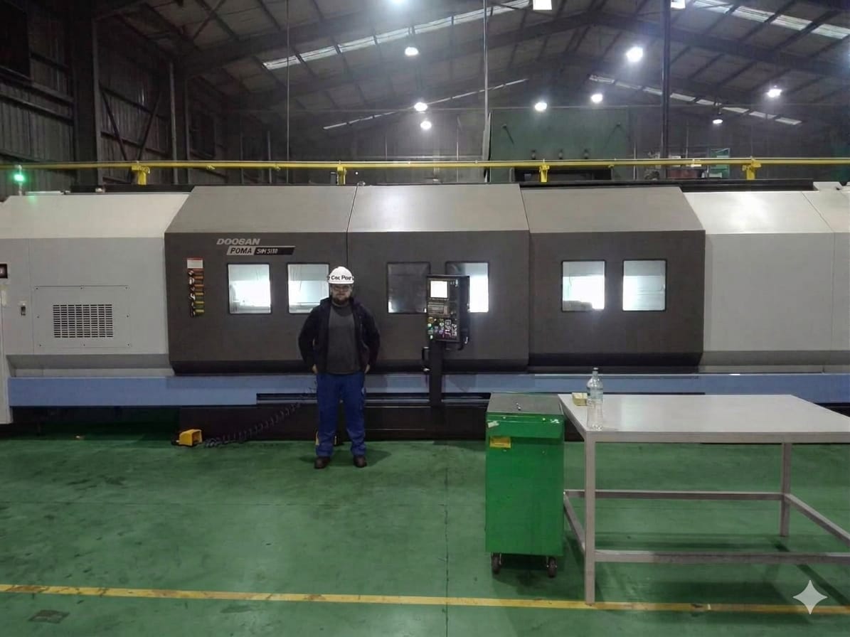 Programación CNC 5 ejes en centro de mecanizado