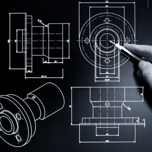 Plano de diseño 3D de CNC Plus